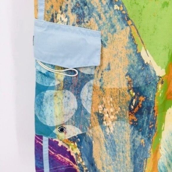 Gooch mens psychedelic swim trunks 28 BoxF - Picture 3 of 8